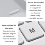 B035 2.4G Wireless Keyboard Scissor Foot Construction Silent Office Laptop External Keyboard - Image 5