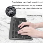 B035 2.4G Wireless Keyboard Scissor Foot Construction Silent Office Laptop External Keyboard - Image 6