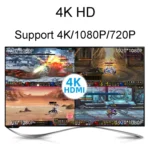 FJGEAR FJ-401HK 4 Ports HDMI KVM Video Splitter With IR Remote Controller - Image 5