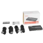 FJGEAR FJ-401HK 4 Ports HDMI KVM Video Splitter With IR Remote Controller - Image 10