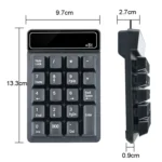 K6 19 Key Mini Wireless Bluetooth Digital Keyboard Suspended Mechanical Universal Keypad 4.0 - Image 3