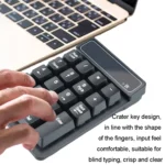 K6 19 Key Mini Wireless Bluetooth Digital Keyboard Suspended Mechanical Universal Keypad 4.0 - Image 7