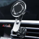 720 Degree Rotating Air Outlet Car Phone Holder Universal Magnetic Navigation Bracket