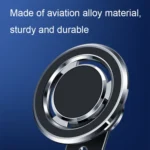 720 Degree Rotating Air Outlet Car Phone Holder Universal Magnetic Navigation Bracket - Image 5