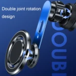 720 Degree Rotating Air Outlet Car Phone Holder Universal Magnetic Navigation Bracket - Image 6