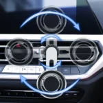 720 Degree Rotating Air Outlet Car Phone Holder Universal Magnetic Navigation Bracket - Image 7