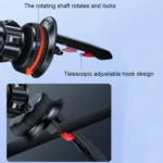 720 Degree Rotating Air Outlet Car Phone Holder Universal Magnetic Navigation Bracket - Image 8