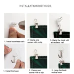 150 x 150cm Peach Skin Christmas Photography Background Cloth Party Room Decoration - Image 6