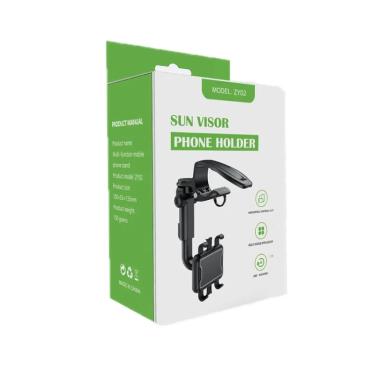 TBD06040903_B8.webp Car Sun Visor Clamp Multi-function Dashboard Mobile Phone Holder - Image 9