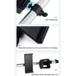 Car Mobile Phone Holder Computer Holder Universal Aluminum Tube With Hook - Image 4
