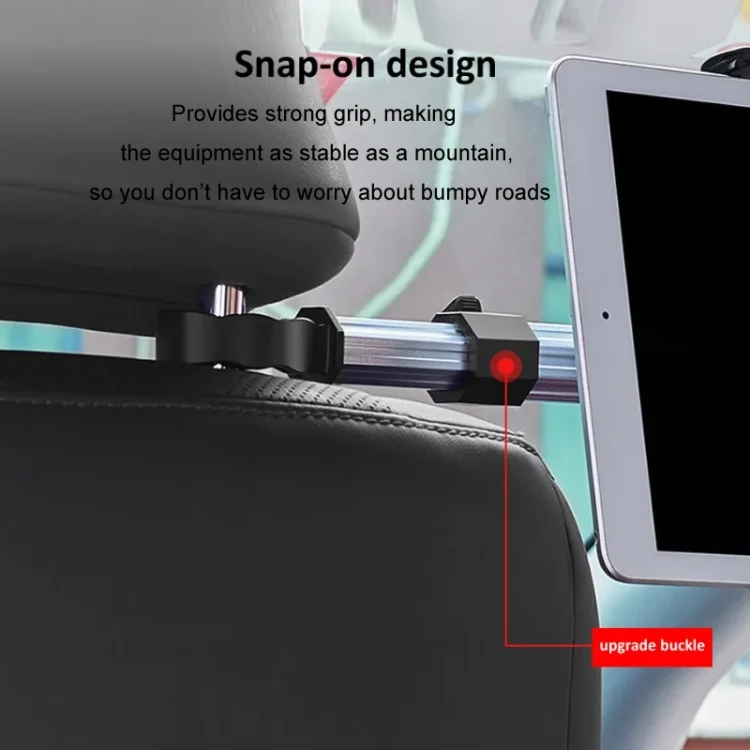 TBD06040912_B6.webp Car Mobile Phone Holder Computer Holder Universal Aluminum Tube With Hook - Image 7