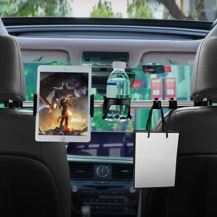 TBD06040912_B9.webp Car Mobile Phone Holder Computer Holder Universal Aluminum Tube With Hook - Image 10