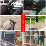 Multifunctional Car Rear Seat Sun Visor Dining Table Mobile Phone Holder - Image 7