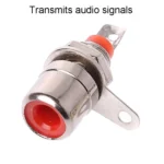 10pcs Small RCA Soldered Lotus Master AV Socket Audio Connector - Image 3
