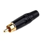 Pure Copper Soldered RCA Male Audio/Video Plug Assembled With AV Lotus Connector - Image 2