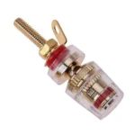 Medium Extended Transparent Terminal Block 4mm Banana Socket Audio Amplifier Junction Post - Image 4