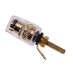 Medium Extended Transparent Terminal Block 4mm Banana Socket Audio Amplifier Junction Post - Image 4