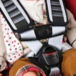 Child Safety Seat Belt 5-point Chest Buckle Adjustment Lock - Image 4