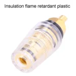 Large Transparent Crystal Terminal Block M8 Amplifier Speaker Connector - Image 4