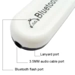 B10 Dual Output USB Wireless Bluetooth Audio Receiver AUX Bluetooth Adapter - Image 2
