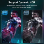 DP Cable 8K Computer Monitor Connection Cable 30AWG OD6.3MM With Nylon Mesh - Image 8