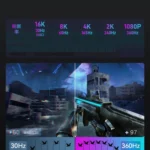 Version 2.1 Mini DP To DP Cable Monitor Computer Video Adapter Cable 30AWG OD6.3MM - Image 6