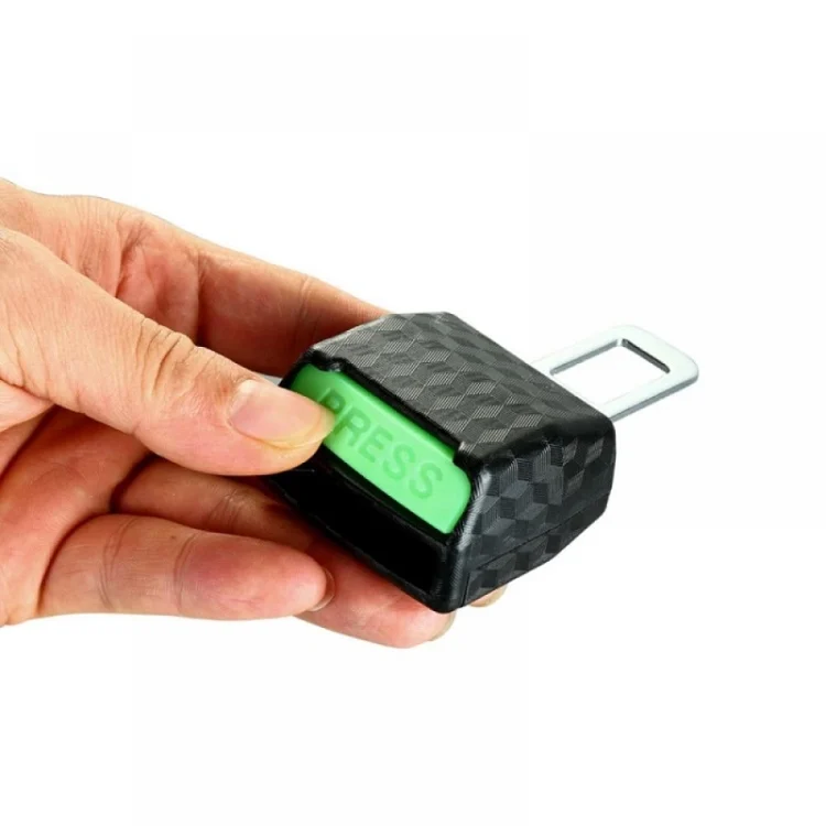 TBD06041355_B4.webp 1pair Car Safety Belt Insert Head Limiter With Lock Tongue - Image 5