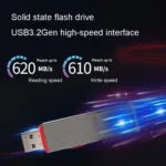 Lenovo Thinkplus TU180 Pro USB3.2 Metal Mobile Flash Drive - Image 6