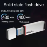 Lenovo Thinkplus TU100Pro USB3.1 Solid State Flash Drive High Capacity Metal USB Memory Disk - Image 4