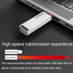 Lenovo Thinkplus TU100Pro USB3.1 Solid State Flash Drive High Capacity Metal USB Memory Disk - Image 7