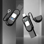 Lenovo Thinkplus TFU301 Dual Interface Type-C+USB Fingerprint Encrypted USB Flash Drive - Image 2