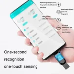 Lenovo Thinkplus TFU301 Dual Interface Type-C+USB Fingerprint Encrypted USB Flash Drive - Image 9