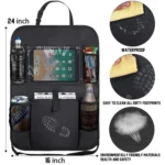 Car Seatback Organiser Storage Hanging Bag - Image 3