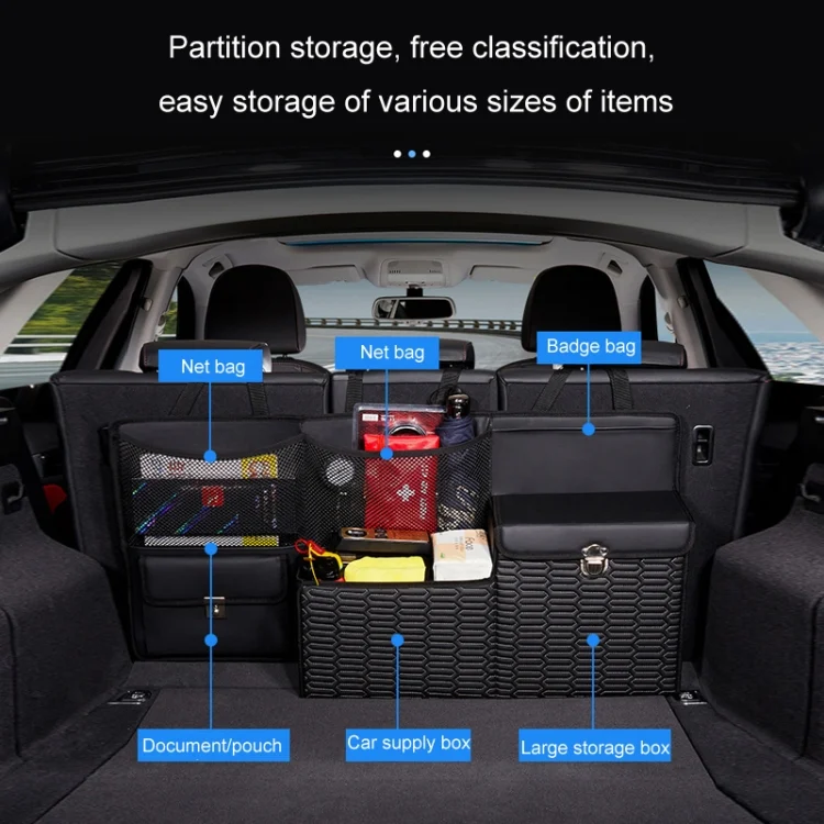TBD06041486_B5.webp Car Multi-function Leather Trunk Foldable Storage Box - Image 6