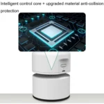 Desktop Mini Vacuum Cleaner USB Rechargeable Office Home Portable Paper Cleaner - Image 7