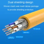 CAT6 Gigabit Ethernet Double Shielded Cable High Speed Broadband Cable - Image 6