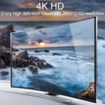 VenTion HDMI Round Cable Computer Monitor Signal Transmission Cable - Image 7