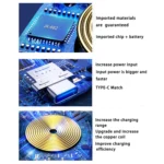 15W Car Wireless Charging Bracket Auto Induction Electric Navigation Bracket - Image 10