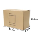 Multifunctional Car Dustbin Car Seatback Door Hanging Storage Box - Image 9