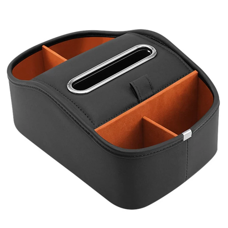 Cat Supplies Leather Storage Box Car Split Paper Tissue Box
