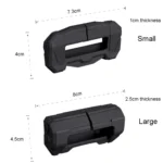 Car Seatbelt Buckle Protective Cover Anti Scratch Silicone Protector For Safety Belt Plugs - Image 2