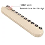 Car Temporary Parking Plate With Aroma Diffuser Moving Car Phone Number Plate Box Packing - Image 6