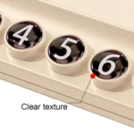 Car Temporary Parking Plate With Aroma Diffuser Moving Car Phone Number Plate Box Packing - Image 7