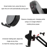 Car Centre Navigation Mobile Phone Holder 360 Rotating Water Cup Holder - Image 3