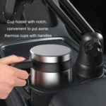Car Centre Navigation Mobile Phone Holder 360 Rotating Water Cup Holder - Image 8