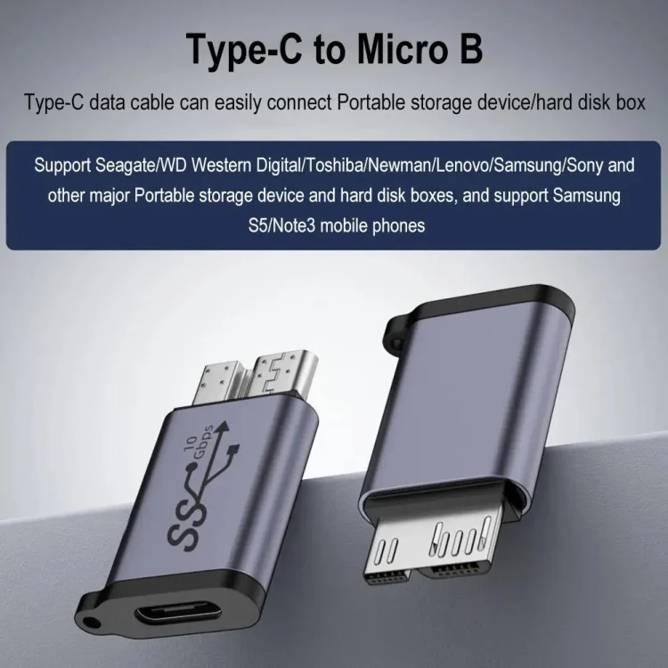 TBD06042135_B2.webp Micro B Male Adapter USB Link HDD Enclosure Interface Converter - Image 3