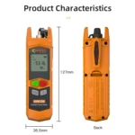 Komshine High Precision Optical Power Meter Mini Fiber Optic Light Attenuation Tester With LED - Image 2