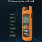 Komshine High Precision Optical Power Meter Mini Fiber Optic Light Attenuation Tester With LED - Image 7