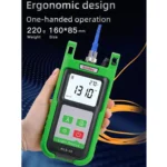 Komshine Handheld Laser Light Source Fiber Tester with LED Backlight - Image 8