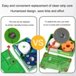 Komshine Handheld Cassette Fiber Cleaning Box Replacement - Image 5